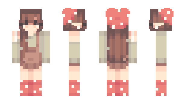 Minecraft skin Shhroom