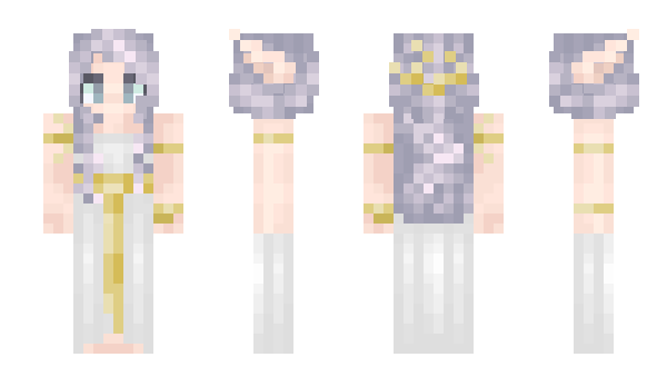 Minecraft skin Elfka