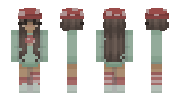 Minecraft skin Peachhu_u