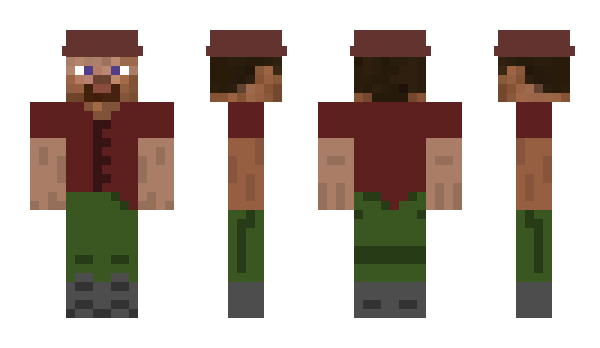 Minecraft skin Franekz