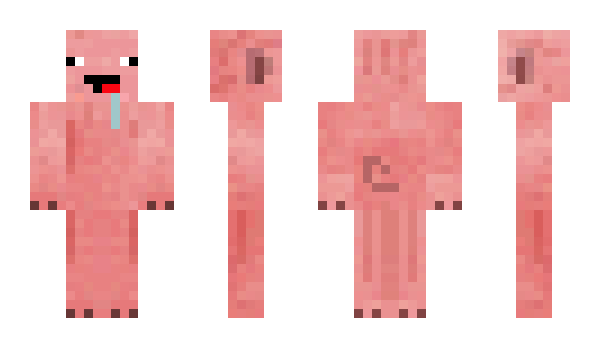 Minecraft skin Pige