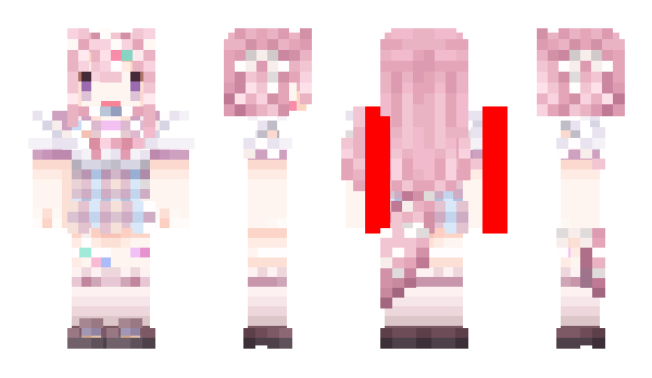 Minecraft skin KoyoriHakui315