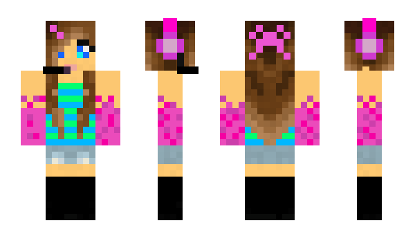 Minecraft skin SofiaFia