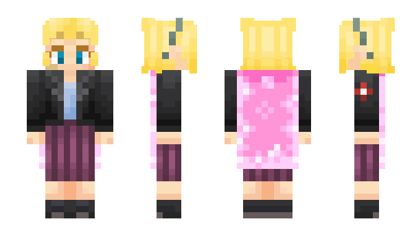 Minecraft skin Deux__