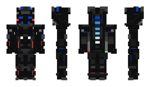 Minecraft скин по нику TheWildRobot