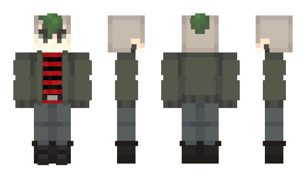 Minecraft skin AgentNozdri