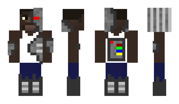 Minecraft скин по нику TheMFM