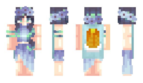 Minecraft skin LadyMic