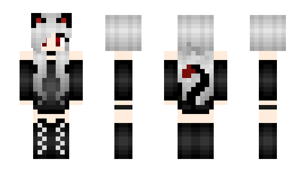 Minecraft skin Kawaiikittii