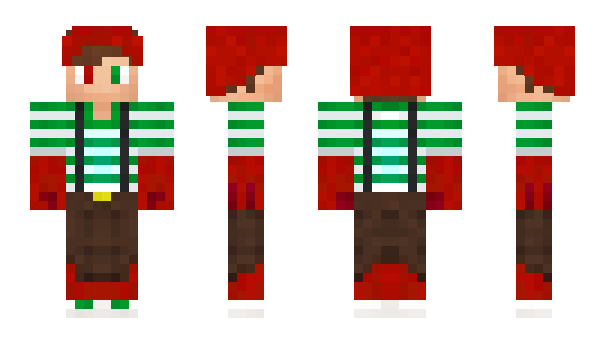 Minecraft skin IsakJB