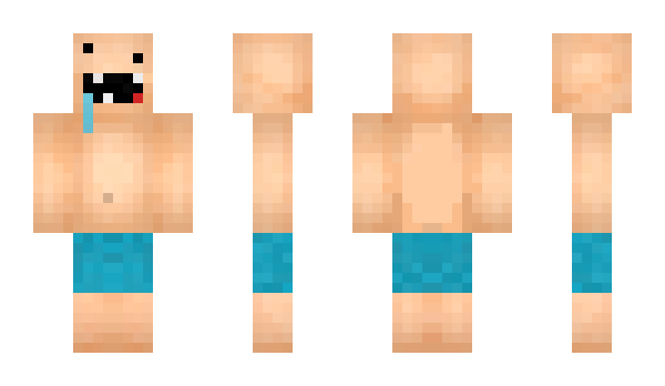 Minecraft skin M3gaTr00n