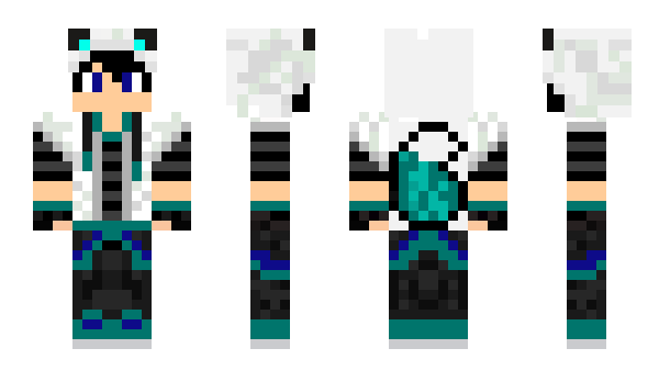 Minecraft skin WolfPackGamingXL