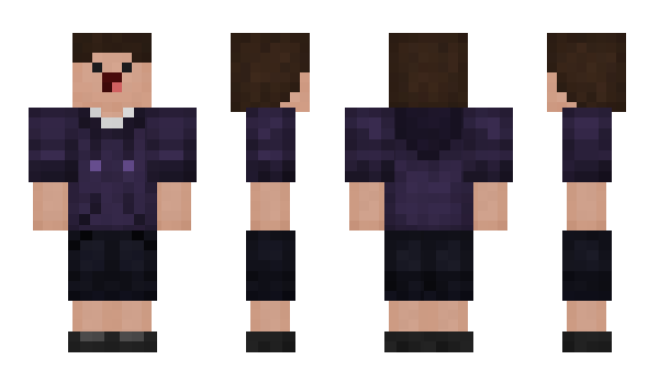 Minecraft skin Oberginenauflauf