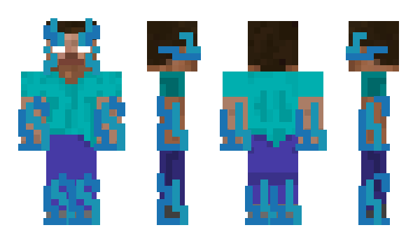 Minecraft skin JustKhaled