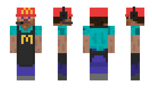 Minecraft skin Vazk