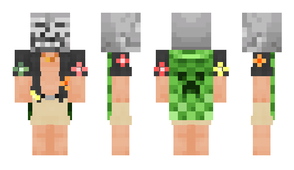 Minecraft скин по нику hyiloo