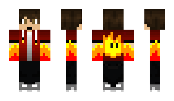 Minecraft skin Fullflame