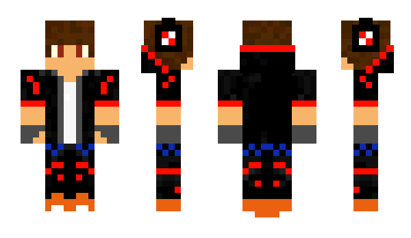 Minecraft skin REDsilyber