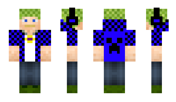 Minecraft skin MrKonoplya