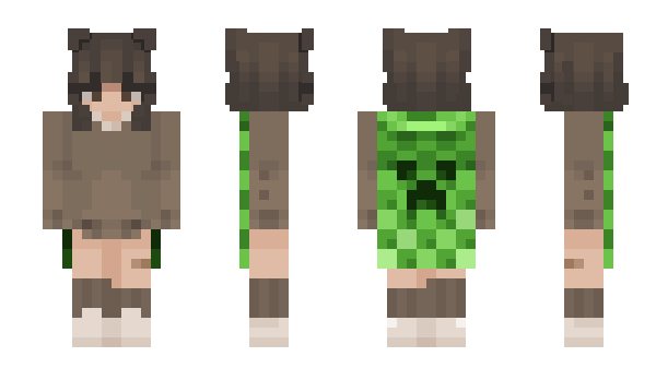 Minecraft skin aervera