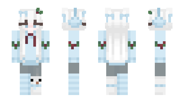 Minecraft skin snowflakeskyes