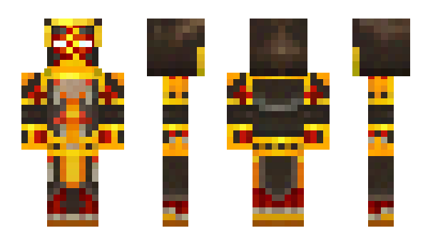 Minecraft skin Ginro