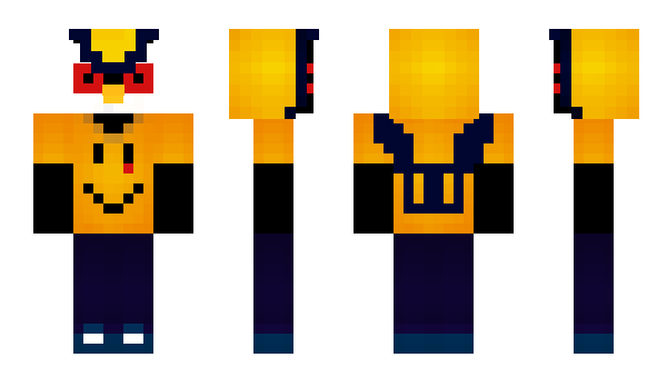 Minecraft skin Pikaxu