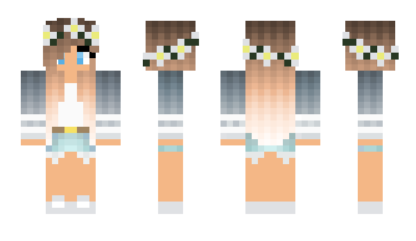 Minecraft skin Zemblue