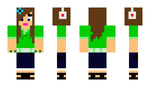 Minecraft skin Emma322