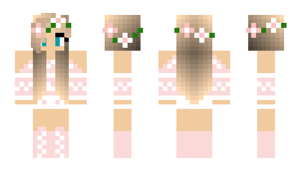 Minecraft skin RainbowMagic8
