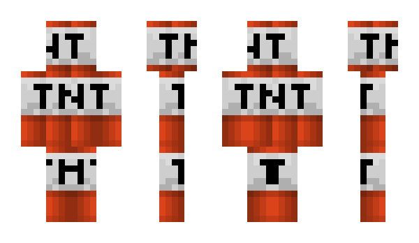 Minecraft skin MHF_TNT
