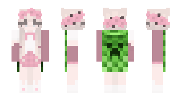 Minecraft skin Magaly
