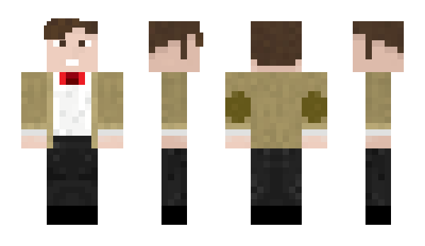 Minecraft skin 11th_Doctor