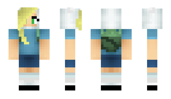 Minecraft скин по нику Girlinhat