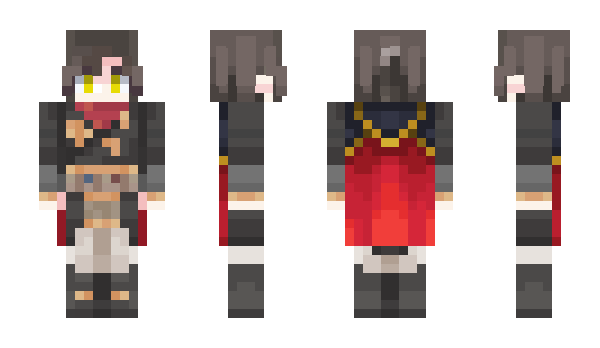 Minecraft skin SpoopySkell
