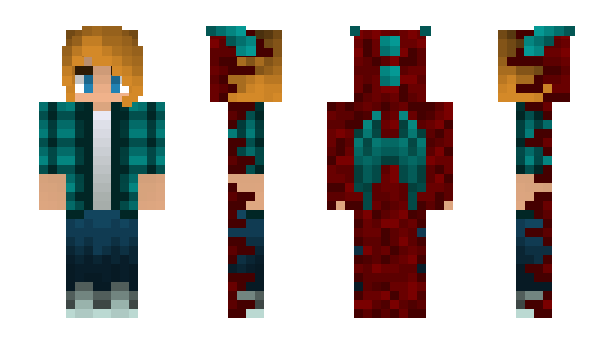 Minecraft скін по ніку Drakeshka