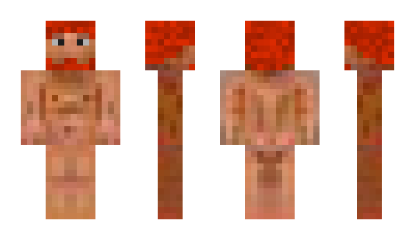Minecraft skin NakedGingerKid