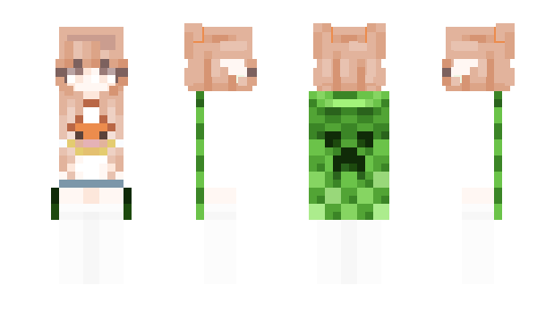 Minecraft skin ratminiskirt