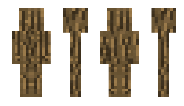 Minecraft skin PLUNKTREN