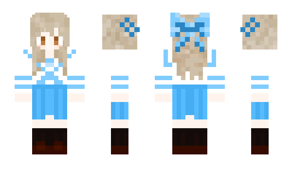 Minecraft skin xiuren