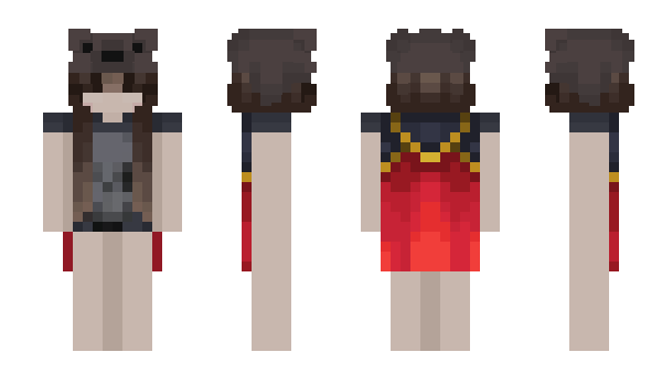 Minecraft скін по ніку spiritedkitty