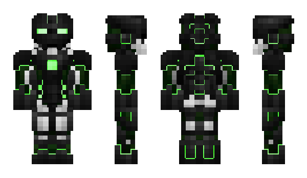 Minecraft skin esquelenderman