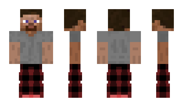 Minecraft skin super_saumon