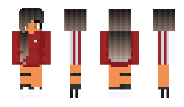 Minecraft skin PrincesaRatona