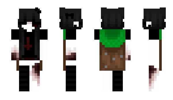 Minecraft скин по нику PillowFreaky