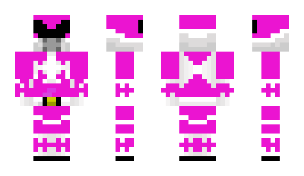 Minecraft skin PinkRanger