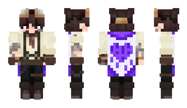 Minecraft skin Teepea