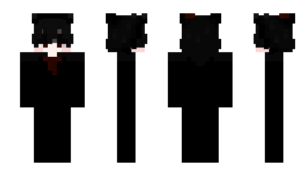 Minecraft skin _saintDeNoir