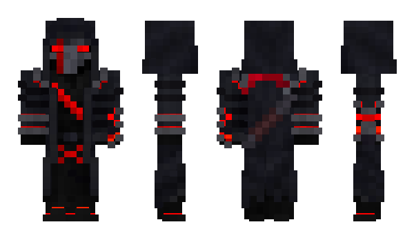 Minecraft skin DarkZorro3