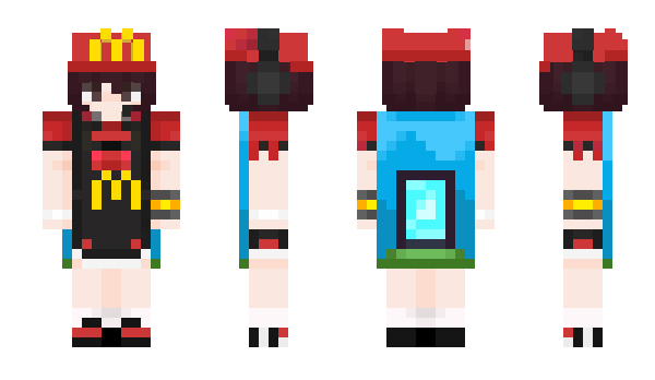 Minecraft skin HuanLeGuDu
